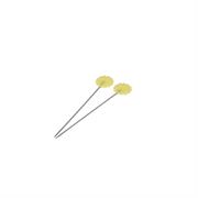 BOHIN - Flower Head Pins 2In(50 pins) yellow