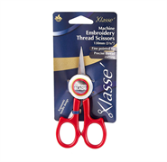 Klasse Scissors - Embroidery 5.5" - Curved Tip Red Randle