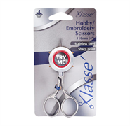 Klasse Scissors - Stainless Steel - 4" - Stainless Steel Silver