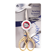 Klasse Scissors - Straight 5" - Stainless Steel Gold