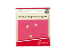 Gadget Gurus - Pin Wheel Magic 4.5in Templated Pink creates pin wheel quilts