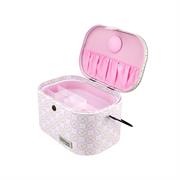 Gutermann X Birch Summer Loft Sewing Basket Medium Oval 31 X 18 X 21cm - Medallion Pink