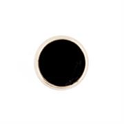 HEMLINE BUTTONS - Basic Line Shank Button Type 12 5PCS - black