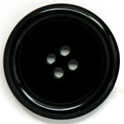 HEMLINE BUTTONS - Motle Suit Button - black 34mm