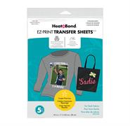 THERMOWEB - Ez Print Inkjet Transfer Sheet Dark 5Pk