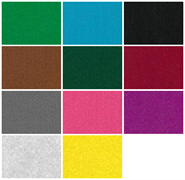 Viscose Wool Felt Rectangles