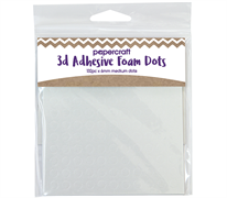 Papercraft 6mm 3D Adhesive Foam Dots - 132pcs