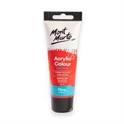 Mont Marte - Acrylic Colour Paint 75ml - Brilliant Red