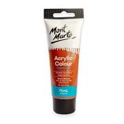 Mont Marte - Acrylic Colour Paint 75ml - Burnt Sienna