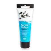 Mont Marte - Acrylic Colour Paint 75ml - Cerulean Blue