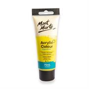 Mont Marte - Acrylic Colour Paint 75ml - Lemon Yellow