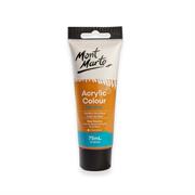 Mont Marte - Acrylic Colour Paint 75ml - Raw Sienna