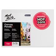 Mont Marte - Canvas Panels Pack 3 12.7x17.8cm