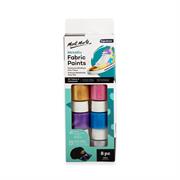 Mont Marte - Metallic Fabric Paint Set 8pc x 20ml