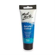 Mont Marte - Acrylic Colour Paint 75ml - Deep Cyan Blue