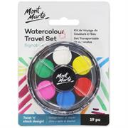 Mont Marte - Watercolour Travel Set 19pc