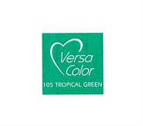 VERSACOLOUR Small Stamp Pad - Colour: Tropical Green