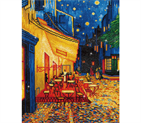 Diamond Dotz Café at Night (Van Gogh) 42 x 52cm (16.5 x 20.5in)