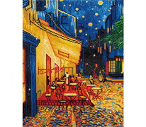 Diamond Dotz - Café at Night (Van Gogh) - 42 x 52cm (16.5 x 20.5in)