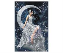 DIAMOND DOTZ - Frost Moon - 100 x 67cm