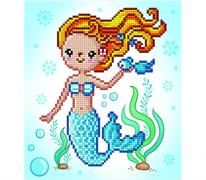 DIAMOND DOTZ - Sweet Swimmer - 21x 26cm (8.4x 10.4in)