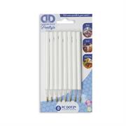 DIAMOND DOTZ - DD Bulk Pack White Styluses With Blue Dd Logo - Pack of 8