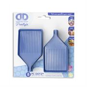 DIAMOND DOTZ - DD Bulk Pack Blue Trays With Pouring Lip - 8pk