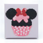 DIAMOND DOTZ - Dotz Box Cupcake Minnie 15Cm - 15 x 15cm