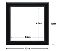 Diamond Dotz Dd1 Frame - Black - plastic - 12.1 x 12.1cm