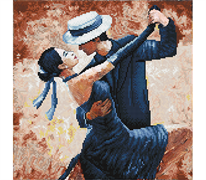 DIAMOND DOTZ - Tango Passion - 41 x 41cm (16.1 x 16.1 in)