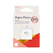 Paper Pieces Pre Cut Square 1 Inch