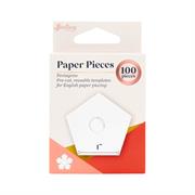 Paper Pieces Pre Cut Pentagon 1 Inch