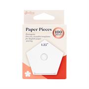 Paper Pieces Pre Cut Pentagon 1.25 Inch