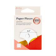 Paper Pieces Pre Cut Clamshell 1.5 Inch