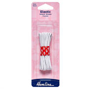 Elastic - General Purpose Braided - 3mm x 5m White