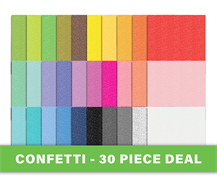 CONFETTI-30 PIECE DEAL 15 Meters! 