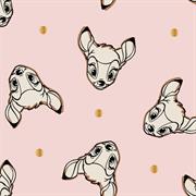 DISNEY - Bambi Dots Pink Met Gold