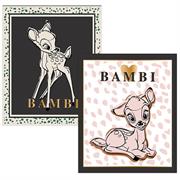 DISNEY - Bambi Fawn Half Panel Multi Met. Gold