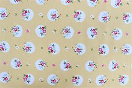 Riley Blake Printed Cotton - Blooms Yellow 112cm