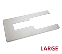 Horn - Flatbed Acrylic Insert LARGE (with lip)