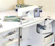 TAILORMADE - Sewing Cabinet Eclipse Mk2 - Right Hand Leaf - white