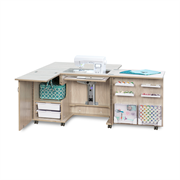 TAILORMADE - Sewing Cabinet Eclipse - Left Hand Leaf - grey oak