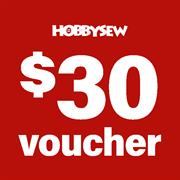 $30 Hobbysew Gift Voucher