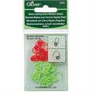 Clover Quick Locking Stitch Markers - Small 