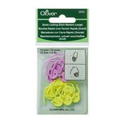 Clover Quick Locking Stitch Markers - Large