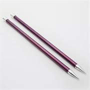 KnitPro - Zing Single Point Knitting Needles - Aluminium 35cm x 6.00mm