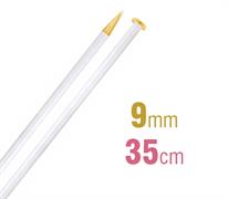 Addi Knitting Needle 35Cm X 9.00Mm - champagne/gold glitter