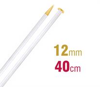 Addi Knitting Needle 40Cm X 12.00Mm - champagne/gold glitter