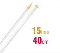 Addi Knitting Needle 40Cm X 15.00Mm - champagne/gold glitter