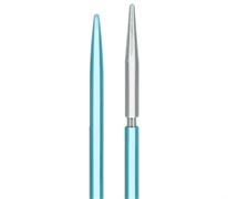 Groove Knitting Needles 35cm - 4.50mm Blue